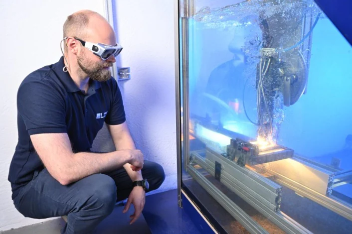 Innovación submarina con láser e inteligencia artificial<br><span style='font-size:18px;line-height:18px;font-weight:400'>El proyecto europeo RoLaKI busca transformar la reparación de infraestructuras bajo el agua con impresión 3D láser y soporte de inteligencia artificial.</span>