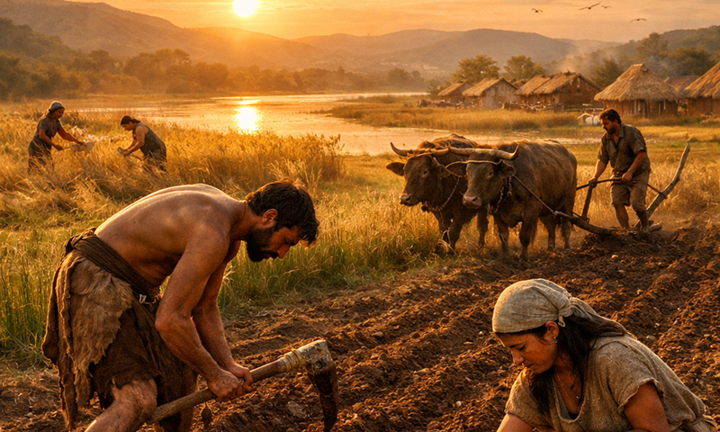 El nacimiento de la agricultura y la transformación social<br><span style='font-size:18px;line-height:18px;font-weight:400'>Una nueva columna del Lic. en Historia, Guillermo Burgos. Hace unos 12 mil años la humanidad inició la agricultura, un cambio que redefinió hábitos, cultura y organización social. La transición del paleolítico al neolítico marcó el paso del nomadismo a la sedentarización.</span>