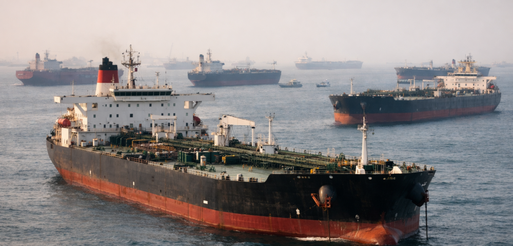 El estrecho de Ormuz en crisis permanente<br><span style='font-size:18px;line-height:18px;font-weight:400'>En las últimas 48 horas, ataques a petroleros, bombardeos estadounidenses y advertencias energéticas profundizaron la crisis en Ormuz. Pese al caos, el precio del crudo cae y miles de marinos siguen atrapados en sus barcos.</span>