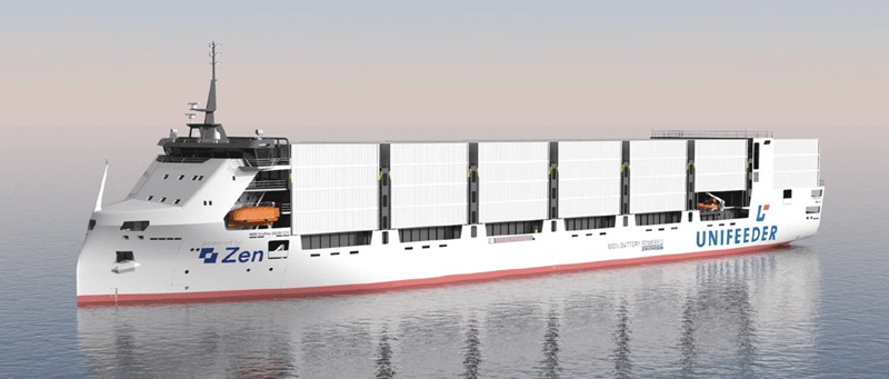 Eitzen impulsa el primer portacontenedores eléctrico de gran escala<br><span style='font-size:18px;line-height:18px;font-weight:400'>El grupo noruego Eitzen anunció la construcción de dos buques eléctricos de 850 TEUs, marcando un cambio estructural en el transporte marítimo y consolidando la segunda ola de electrificación.</span>