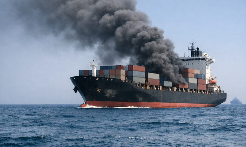 El ataque a un carguero cerca de Hodeidah reaviva la tensión en el Mar Rojo<br><span style='font-size:18px;line-height:18px;font-weight:400'>Un carguero fue atacado cerca de Hodeidah, Yemen, el último domingo. El incidente, confirmado por UKMTO, no dejó heridos pero reaviva la alerta sobre seguridad marítima en el Mar Rojo.</span>