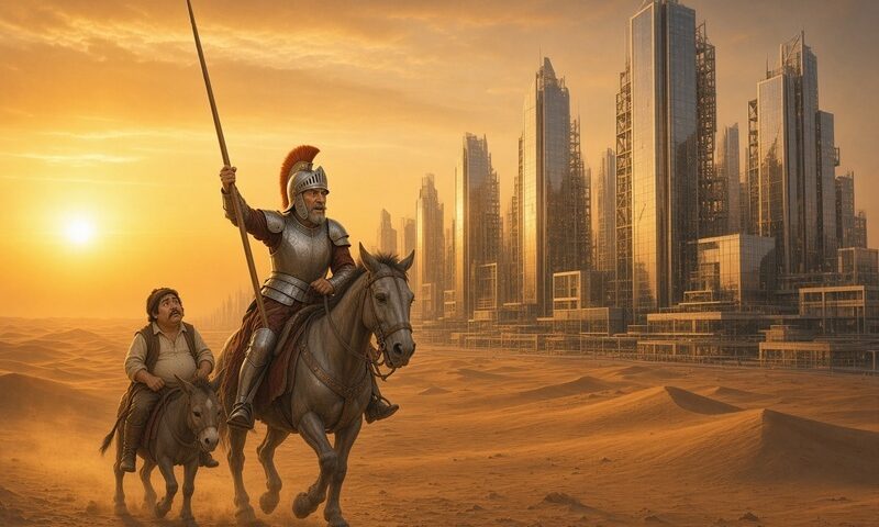 NEOM: la quimera saudí que se desmoronó en el desierto<br><span style='font-size:18px;line-height:18px;font-weight:400'>Arabia Saudita invirtió más de 50.000 millones de dólares en una utopía que prometía reinventar el futuro. NEOM, la ciudad lineal de 170 kilómetros, debía ser el emblema de Vision 2030. Hoy apenas restan 2,4 kilómetros de cimientos y un espejismo que erosiona la credibilidad del reino.</span>