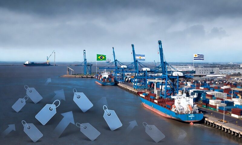Costos portuarios y riesgo de desvío regional<br><span style='font-size:18px;line-height:18px;font-weight:400'>Practicaje, peaje de la Hidrovía y servicios auxiliares mantienen a la Argentina en desventaja frente a Brasil y Uruguay. La desregulación del cabotaje muestra impactos limitados y la amenaza de pérdida de carga es real.</span>